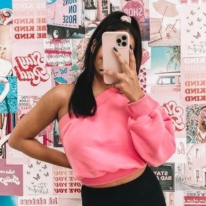 The Vintage Shop One Shoulder Pullover